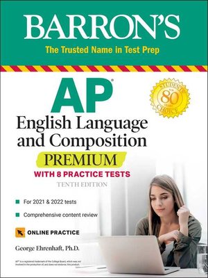 cover image of AP English Language and Composition Premium